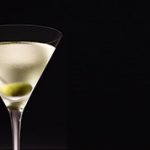 The dry martini cocktail