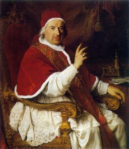 Benedict XIV, from a painting by Benoit / en.wikipedia.org