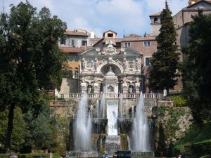 The Villa d'Este at Tivoli / en wikipedia.org