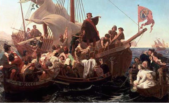 Christopher Columbus’ first voyage to America: To the Unknown